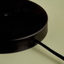 Opviq Lámpara de Mesa AYD-3420 Blanco y Negro